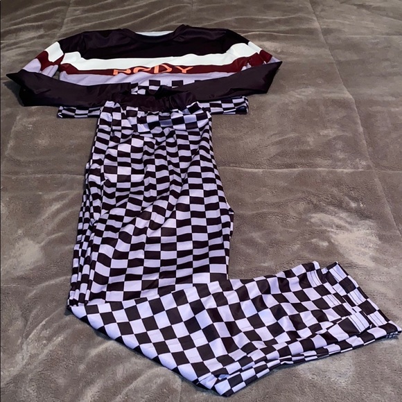 🔥Body trendy plaid sexy two-piece set.🔥 - Picture 4 of 5